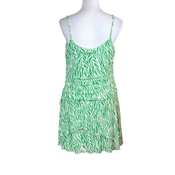 Diane Von Furstenberg DVF for Target Strappy Sea Twig Green Dress, Size XL, NWT - Picture 6 of 10